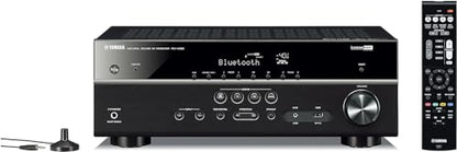 YAMAHA RX-V385 5.1-Channel 4K Ultra HD AV Receiver with Bluetooth