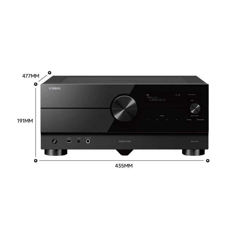 YAMAHA RX-A8A AVENTAGE 11.2-Channel AV Receiver with MusicCast