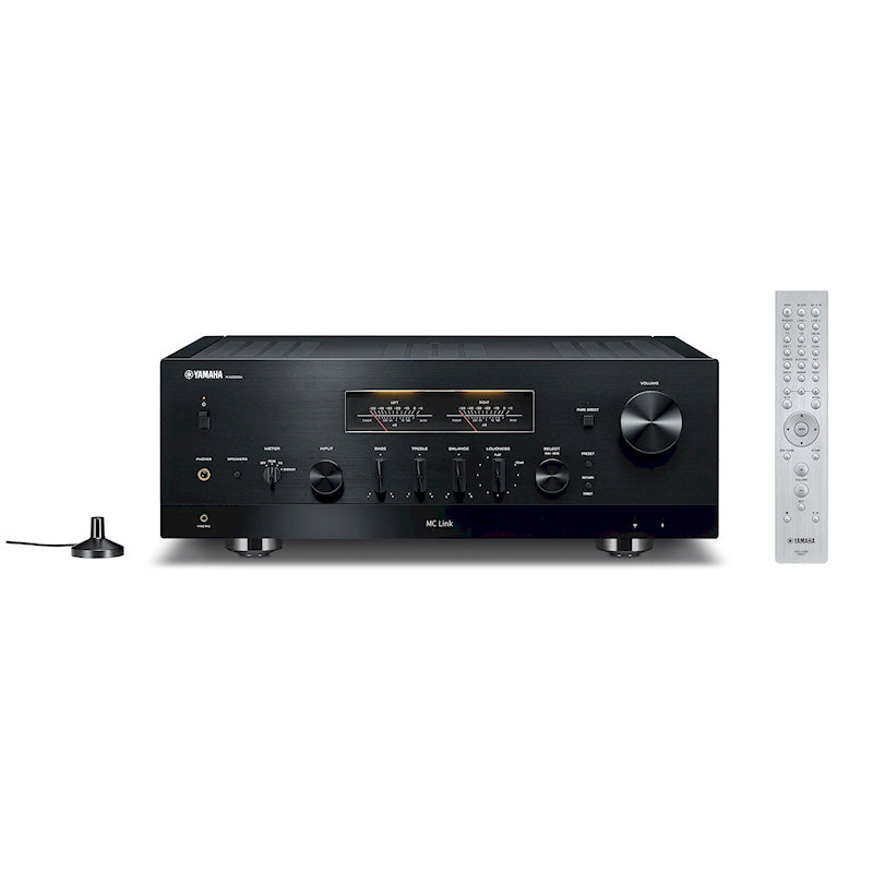 Yamaha Audio Yamaha R-N2000A Hi-Fi Network Receiver with Streaming, Phono and DAC – Black