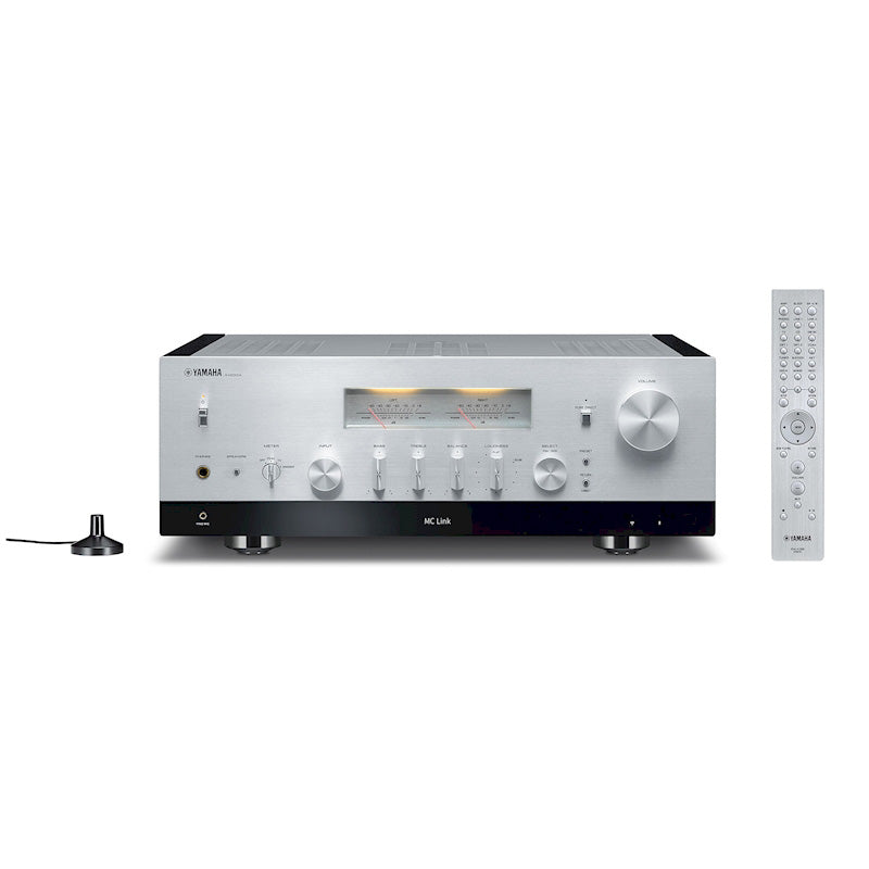 Yamaha Audio Yamaha R-N2000A Hi-Fi Network Receiver with Streaming, Phono and DAC – Black